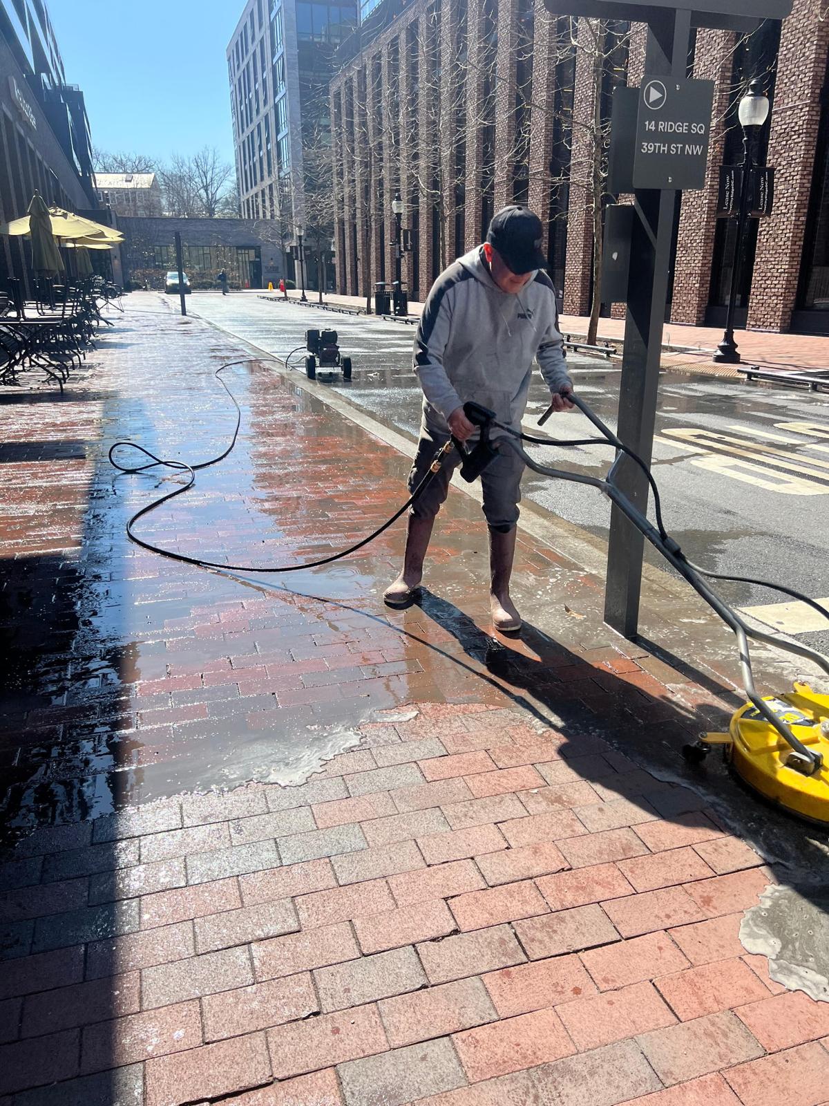 Power Washing Work
