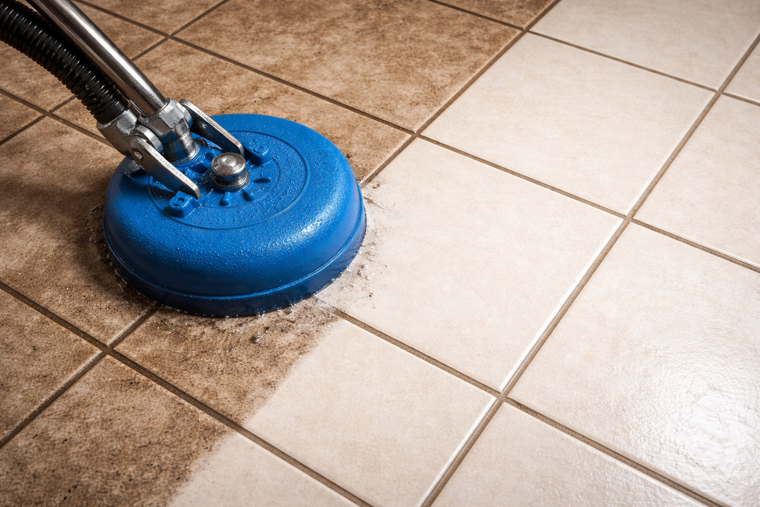 Tile and Grout Cleaning Work